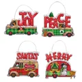 Image of Dimensions Holiday Truck Ornaments Christmas Cross Stitch Kit