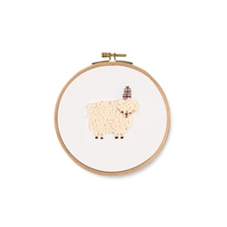 DMC For You! Sheep Embroidery Kit