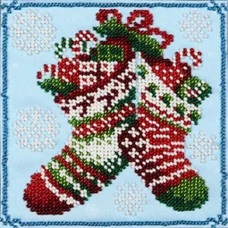 VDV Christmas Stockings Embroidery Kit