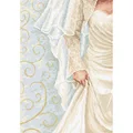 Image of Luca-S The Bride Wedding Sampler Cross Stitch Kit