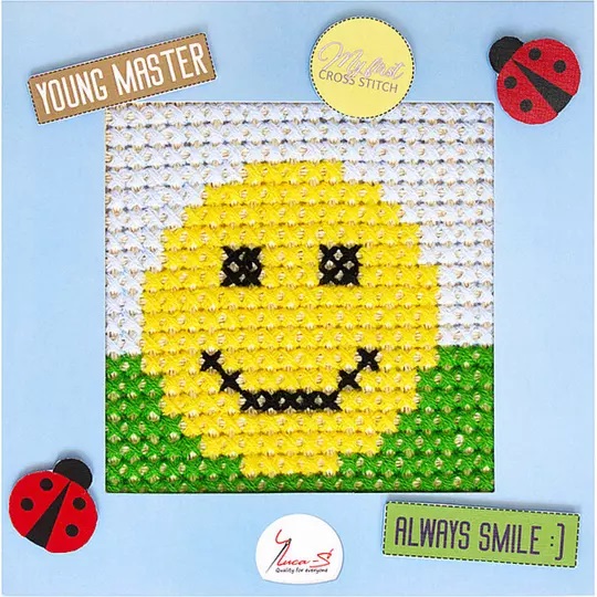 Image 1 of Luca-S Smile Cross Stitch Kit
