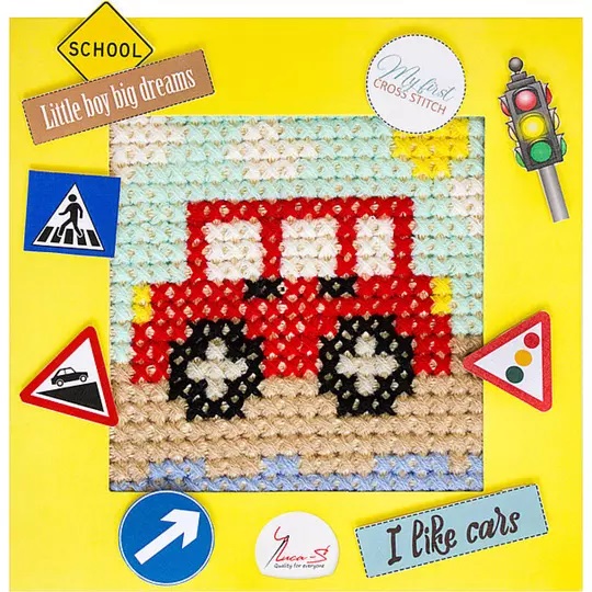 Image 1 of Luca-S Car Cross Stitch Kit