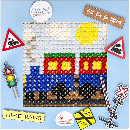 Image 1 of Luca-S The Train Cross Stitch Kit