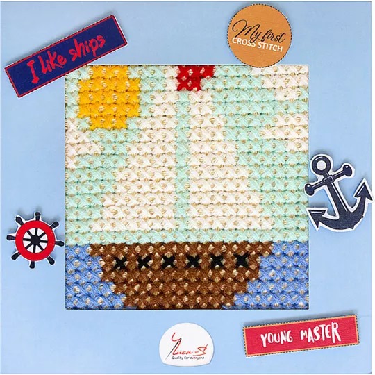 Image 1 of Luca-S The Boat Cross Stitch Kit
