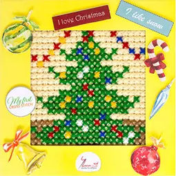 Luca-S Christmas Tree Cross Stitch Kit