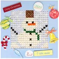 Image of Luca-S Snowman Christmas Cross Stitch Kit