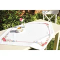 Image of Luca-S Roses Table Topper Cross Stitch Kit