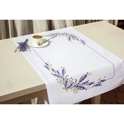 Luca-S Lavender Runner Cross Stitch Kit