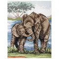 Image of Anchor Elephants Cross Stitch Kit