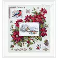 Image of Merejka Winter Sampler Christmas Cross Stitch Kit