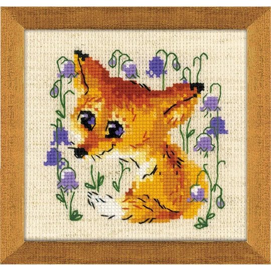 Image 1 of RIOLIS Little Fox Cross Stitch Kit