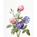 Image of Luca-S Bouquet with Rose and Peony Cross Stitch Kit