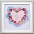Image of VDV Wedding Heart Embroidery Kit