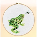 Image of Pako Frog Cross Stitch Kit