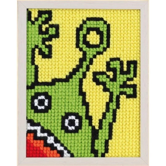 Image 1 of Pako Alien Cross Stitch Kit