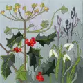 Image of Derwentwater Designs Seasons - Winter Christmas Long Stitch Kit