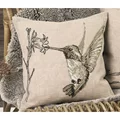 Image of Permin Hummingbird Cushion Cross Stitch Kit