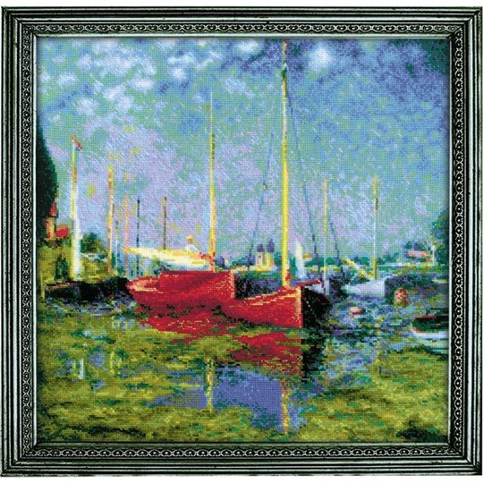 Image 1 of RIOLIS Argenteuil - Monet Cross Stitch Kit