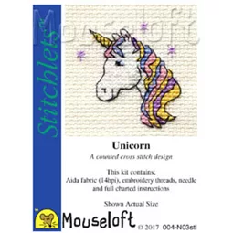 Mouseloft Unicorn Cross Stitch Kit