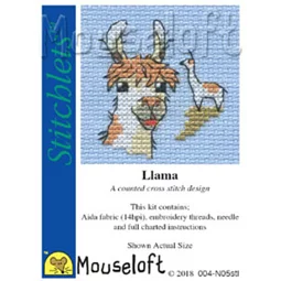 Mouseloft Llama Cross Stitch Kit
