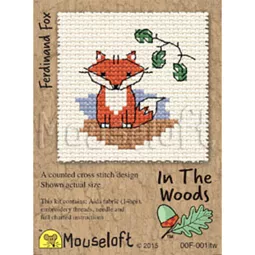 Mouseloft Ferdinand Fox Cross Stitch Kit