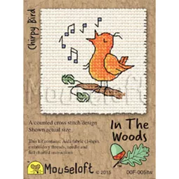 Mouseloft Chirpy Bird Cross Stitch Kit