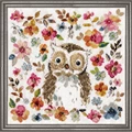 Image of Design Works Crafts Owl Cross Stitch Kit