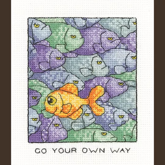 Image 1 of Heritage Your Own Way Cross Stitch Kit
