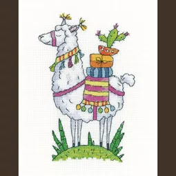 Heritage Llama Cross Stitch Kit