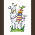 Image of Heritage Llama Cross Stitch Kit