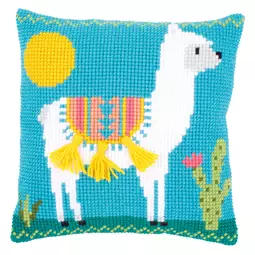 Vervaco Llama Cushion Cross Stitch Kit