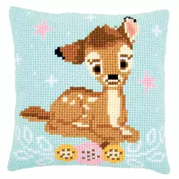 Vervaco Bambi Cushion Cross Stitch Kit