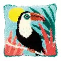 Image of Vervaco Toucan Latch Hook Cushion Kit