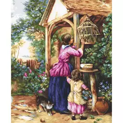 Luca-S The Bird Cage - Petit Point Kit Tapestry