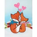 Image of VDV Romance Foxes Embroidery Kit