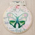 Image of VDV Green Butterfly Embroidery Kit