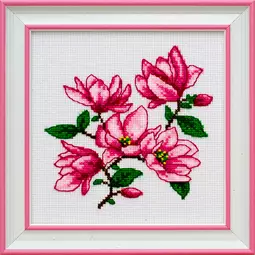VDV Magnolias Cross Stitch Kit