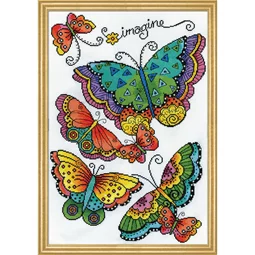 Design Works Crafts Butterflies Cross Stitch Kit