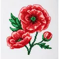 Image of VDV Poppies Cross Stitch Kit