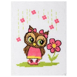 VDV Spring Owl Cross Stitch Kit