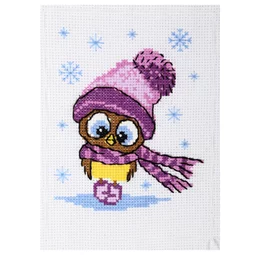 VDV Winter Owl Christmas Cross Stitch Kit