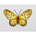 Image of VDV Yellow Butterfly Cross Stitch Kit