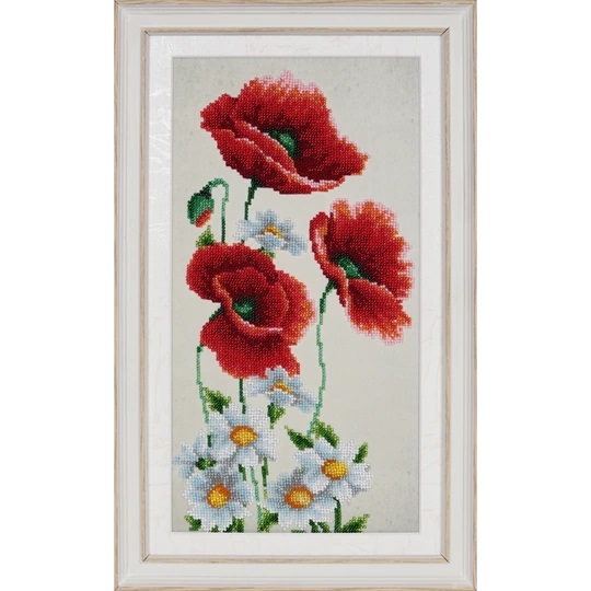 Image 1 of VDV Flowers of the Field 1 Embroidery Kit
