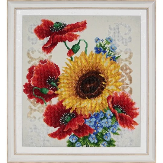 Image 1 of VDV Flowers of the Field 2 Embroidery Kit