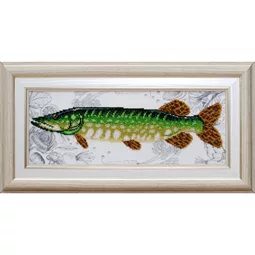 VDV The Pike Fish Embroidery Kit