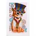 Image of VDV Steampunk Cat Embroidery Kit