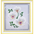 Image of VDV White Orchid Embroidery Kit