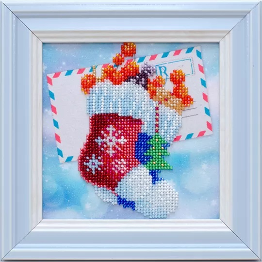 Image 1 of VDV Happy Holidays Embroidery Kit