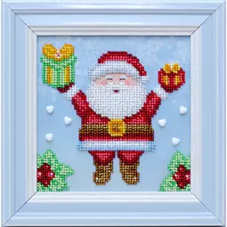 VDV Father Christmas Embroidery Kit