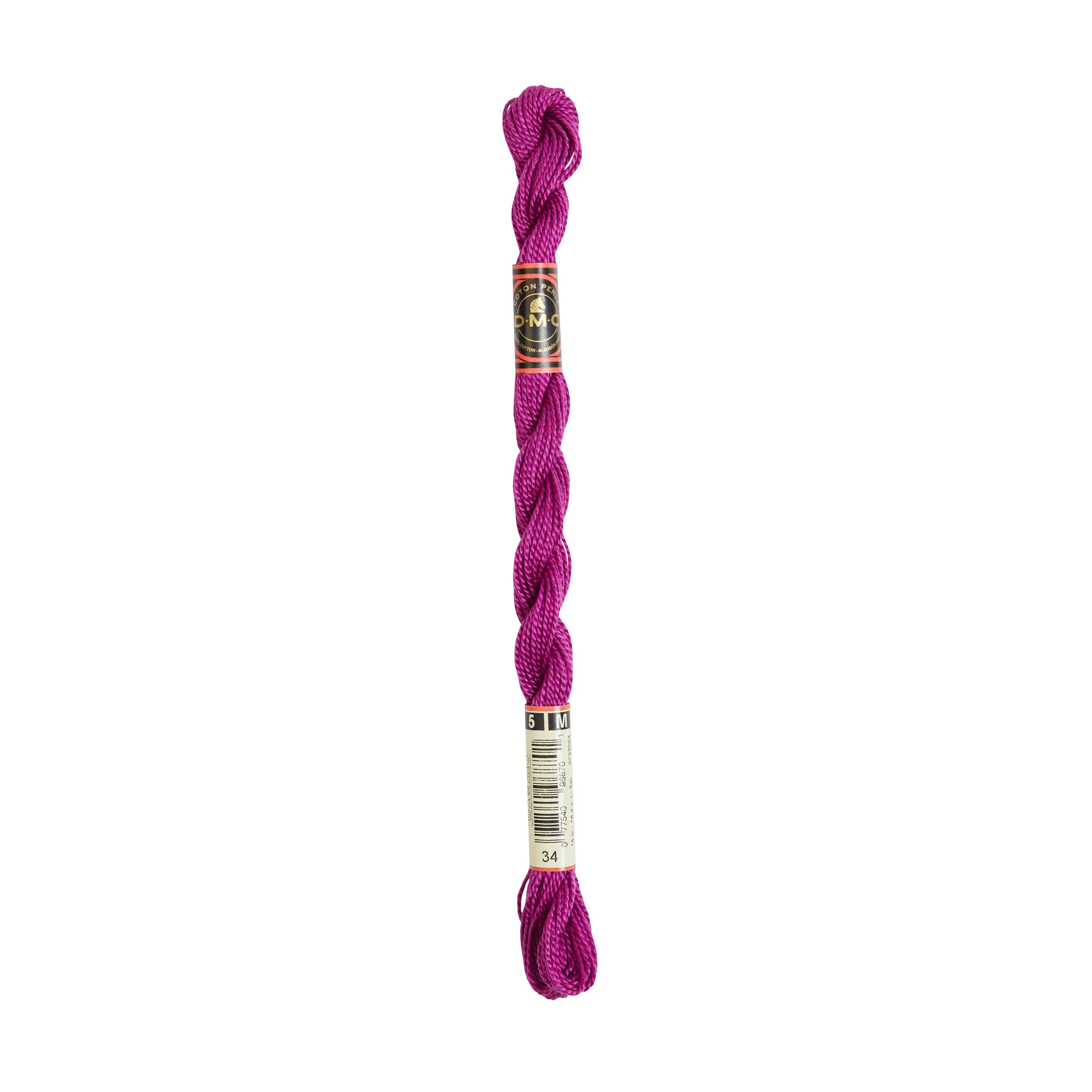 DMC Pearl Cotton 5 Medium - 34 Colour